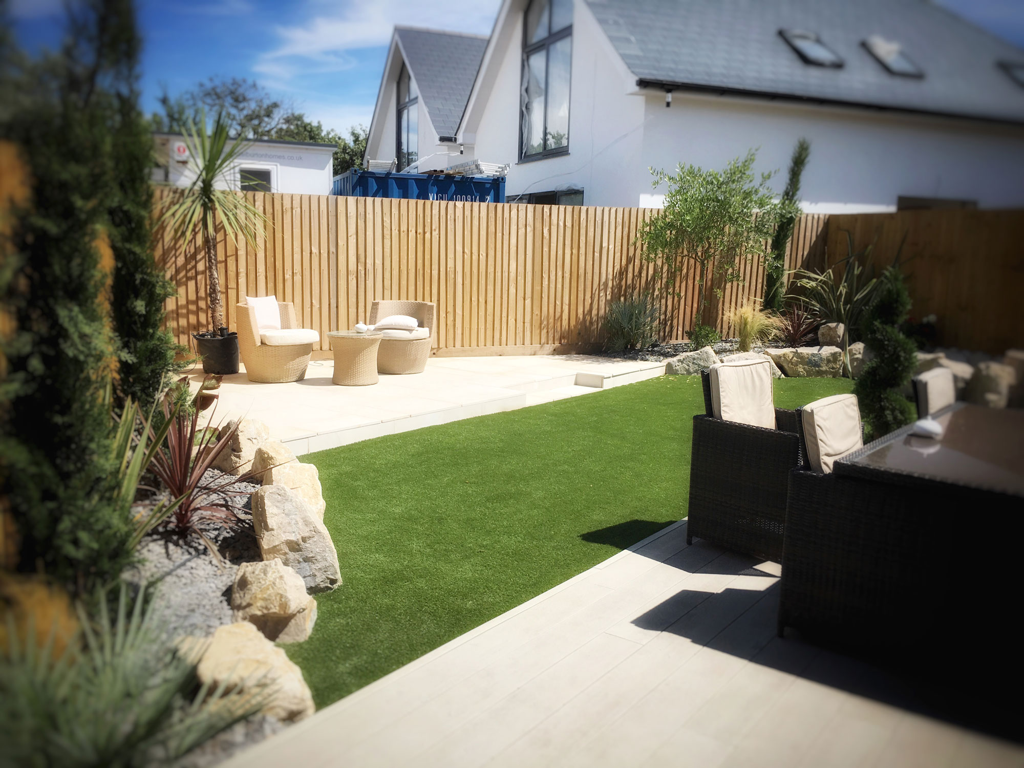 landscaping and artificial grass